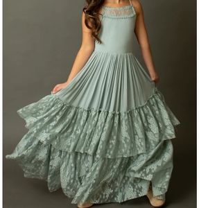 Catrin Dress in Seafoam